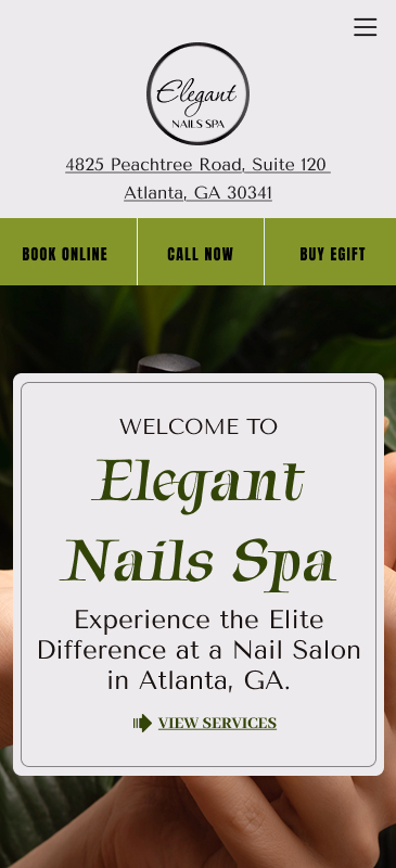Design #045 featuring sage green and black over gray